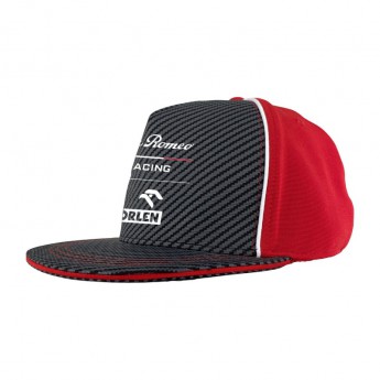 Alfa Romeo Racing czapka flat baseballówka brim redblack F1 Team 2020