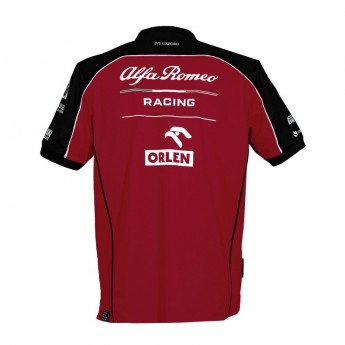 Alfa Romeo Racing męska koszulka polo Red F1 Team 2020