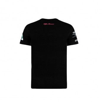 Alfa Romeo Racing koszulka męska Silver Tribute black F1 Team 2020