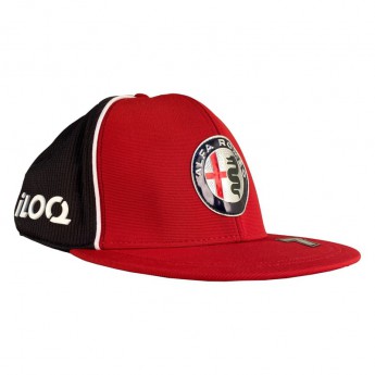 Alfa Romeo Racing czapka flat baseballówka Kimi red F1 Team 2020