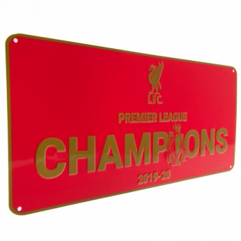 Liverpool tablica na ścianę Premier League Champions RD