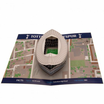 Tottenham życzenia urodzinowe 3D stadium pop-up inside