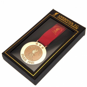 Liverpool medal Paris 81 Replica