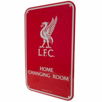 Liverpool tablica na ścianę Home Changing Room Sign 2017