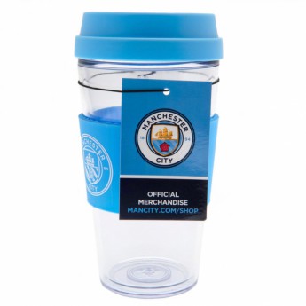 Manchester City kubek podróżny Clear Grip Travel Mug