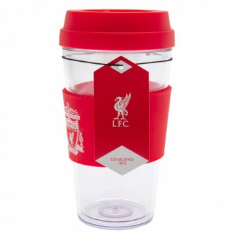 Liverpool kubek podróżny Clear Grip Travel Mug CR