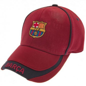 Barcelona czapka baseballówka DB red