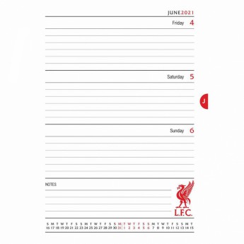 Liverpool notatnik A5 - 2021