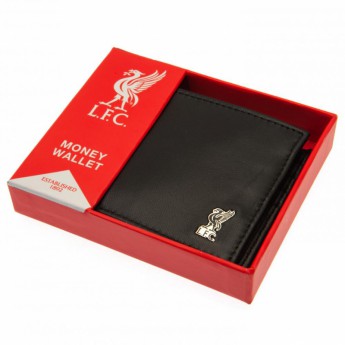 Liverpool skórzany portfel Metal Crest Leather Wallet