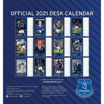 FC Everton kalendarz 2021