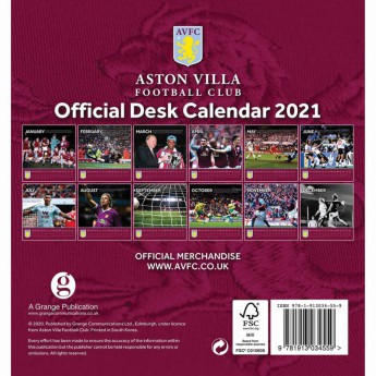 Aston Vila kalendarz 2021
