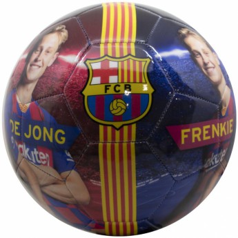 Barcelona piłka De Jong Photo Football - size 5