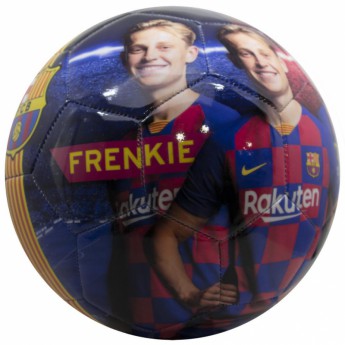 Barcelona piłka De Jong Photo Football - size 5