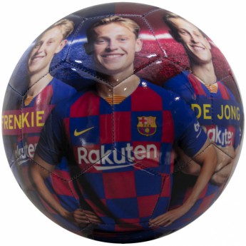Barcelona piłka De Jong Photo Football - size 5