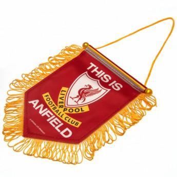 Liverpool flaga Mini Pennant TIA yellow
