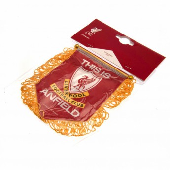 Liverpool flaga Mini Pennant TIA yellow