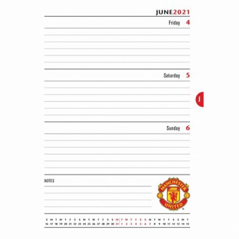 Manchester United notatnik A5 - 2021