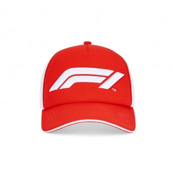 Formuła 1 czapka baseballówka Trucker red/white 2020