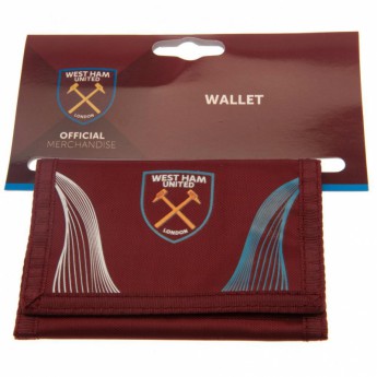 West Ham United portfel Nylon Wallet MX