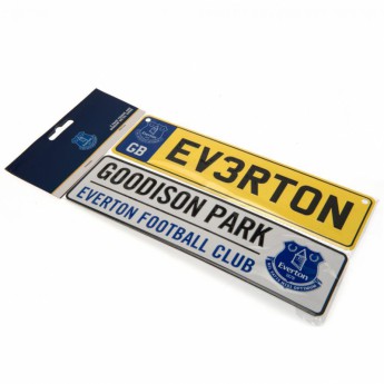 FC Everton zestaw znaków Window & Fridge Sign Set