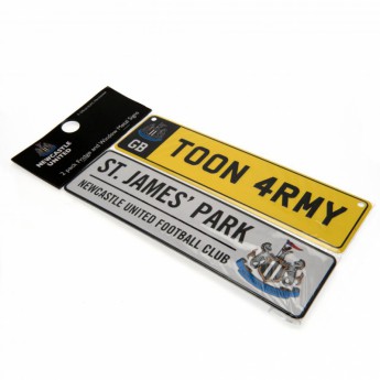 Newcastle United zestaw znaków Window & Fridge Sign Set