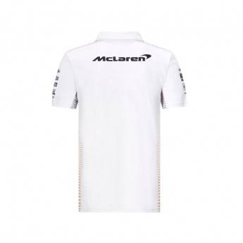 McLaren Honda męska koszulka polo White F1 Team 2021