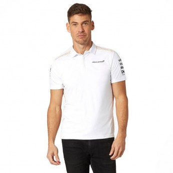 McLaren Honda męska koszulka polo White F1 Team 2021