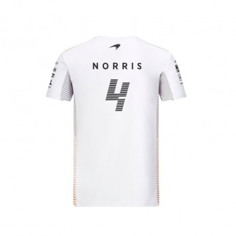 McLaren Honda koszulka męska Norris White F1 Team 2021