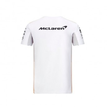 McLaren Honda koszulka męska White F1 Team 2021