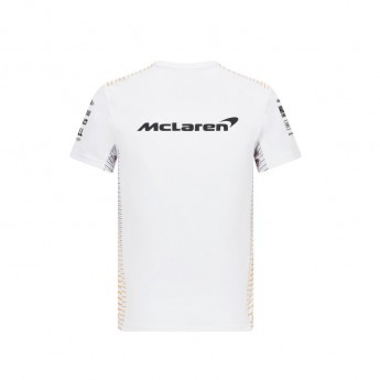 McLaren Honda koszulka dziecięca White F1 Team 2021