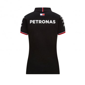Mercedes AMG Petronas damska koszulka polo Black F1 Team 2021