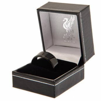 Liverpool pierścionek Black IP Ring Small