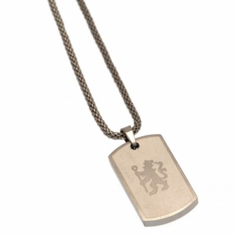 Chelsea naszyjnik z zawieszką Icon Dog Tag & Chain