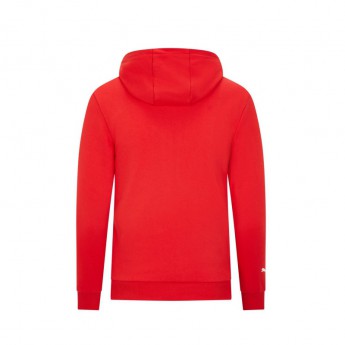 Ferrari dziecięca bluza z kapturem PUMA sweatshirt logo red F1 Team 2021