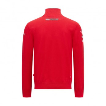 Ferrari bluza męska Zip Sweatshirt PUMA Red F1 Team 2021