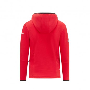 Ferrari dziecięca bluza z kapturem PUMA sweatshirt red F1 Team 2021