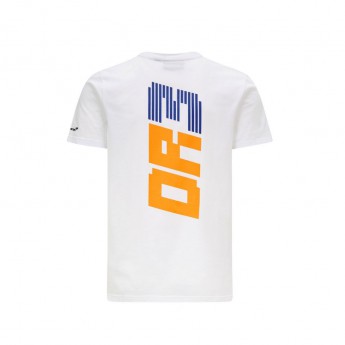 McLaren Honda koszulka męska Ricciardo DR3 White F1 Team 2021