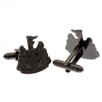 Newcastle United spinki mankietowe Black IP Cufflinks