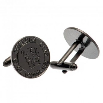 Chelsea spinki mankietowe Black IP Cufflinks