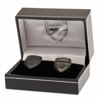 Arsenal spinki mankietowe Black IP Cufflinks
