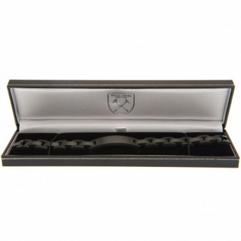 West Ham United opaska Black IP Bracelet