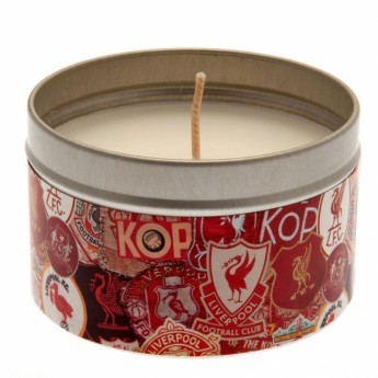 Liverpool świeczka retro