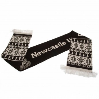 Newcastle United szalik zimowy Christmas