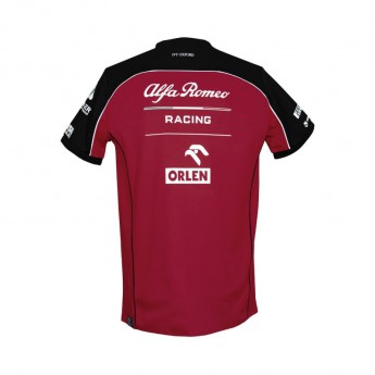 Alfa Romeo Racing koszulka dziecięca Red F1 Team 2021