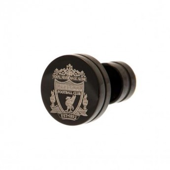 Liverpool kolczyki black ip stud earring