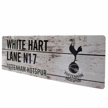 Tottenham metalowy znak garden sign