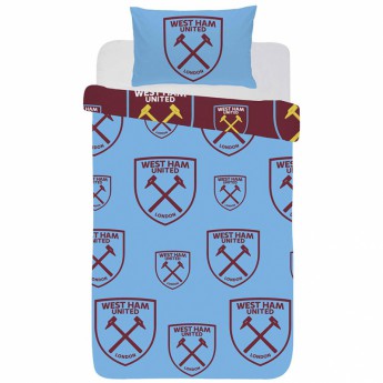 West Ham United pościel na jedno łóżko Single duvet set