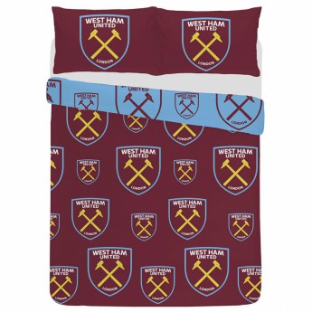 West Ham United pościel na podwójne łóżko Double duvet set