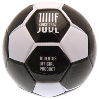 Juventus piłka football black and white