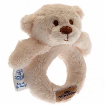 FC Everton pluszowa zabawka rattle hugs